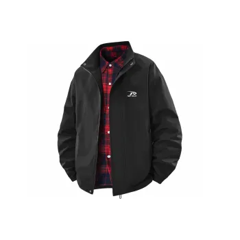 T&D JOJO Jackets Coats Unisex Black