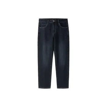 HLA Jeans Men Blue Gray Denim Gradient Dark 4C