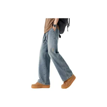 Children Of Huaxia Jeans Men's Vintage Blue