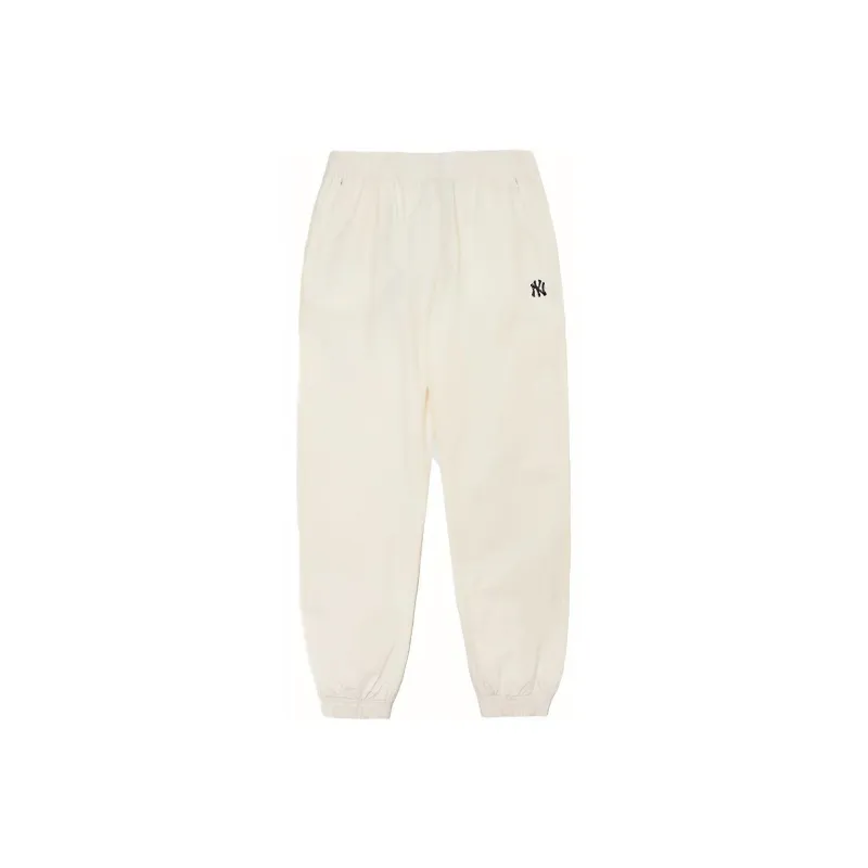 MLB Casual Pants Unisex Ivory White-0