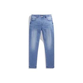 PEACEBIRD MEN Jeans Men Blue 1 Tight Fit, Cuffed