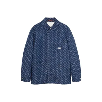 GUCCI Monogrammed Long Sleeve Shirt