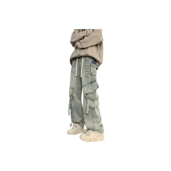 Qnxeey Jeans Unisex