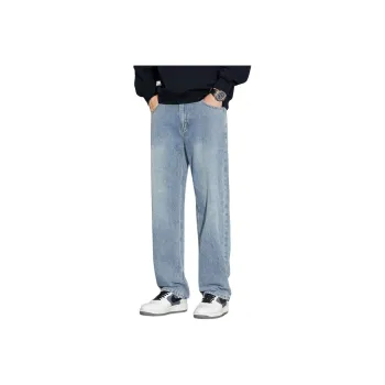 Tonlion Jeans Unisex Vintage Blue