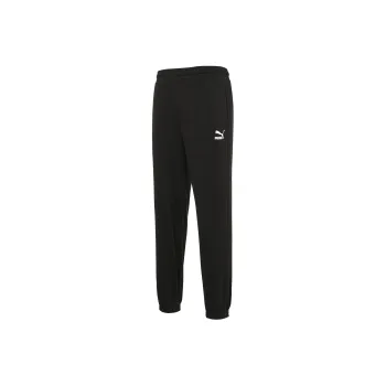 PUMA CLASSICS Knitted Sweatpants Men Black