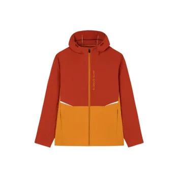 CHAOJIANTA Jackets Coats Men's Terracotta Orange