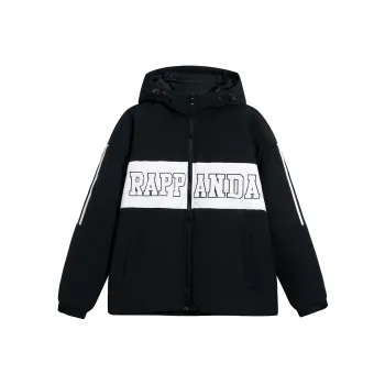 RAP PANDA Puffer Jackets Unisex