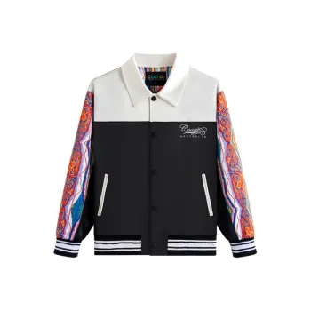 COOGI Jackets Coats Unisex Black Red