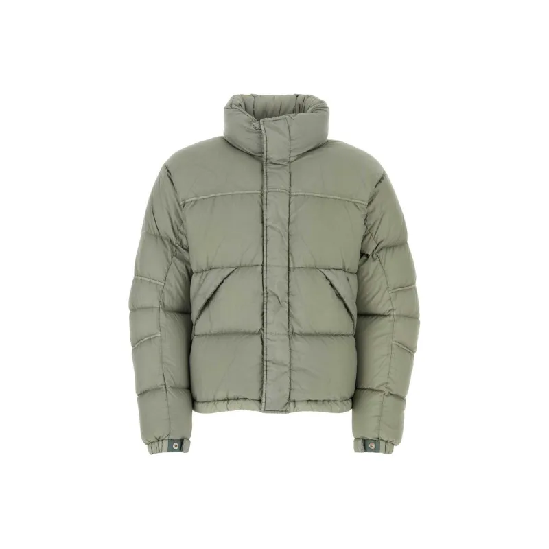 TEN C Long Sleeved Quilted Padded Jacket-0
