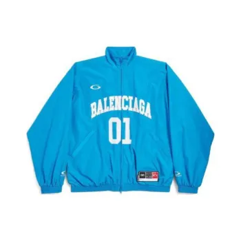 Balenciaga Jackets Coats Men's Blue