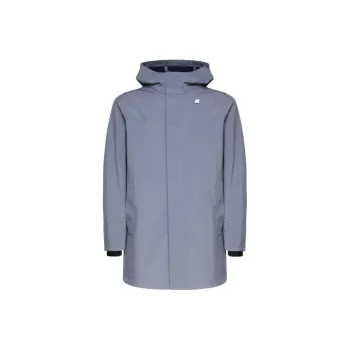 K WAY Jackets & Coats Men's Light Blue