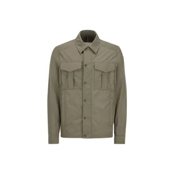 Moncler Frema Collared Button Up Jacket