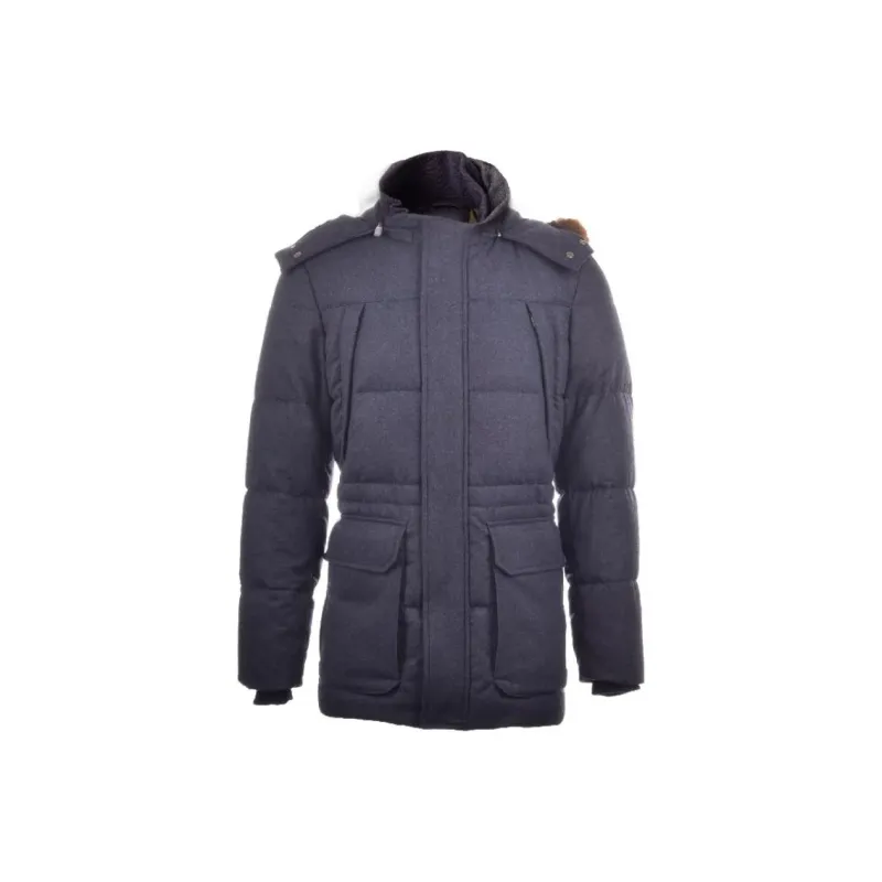 CORNELIANI Jackets Coats Men's Blue Gray-0
