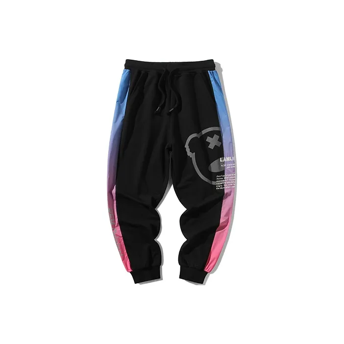 LAMLICKA Jogger Casual Pants Unisex Black-0