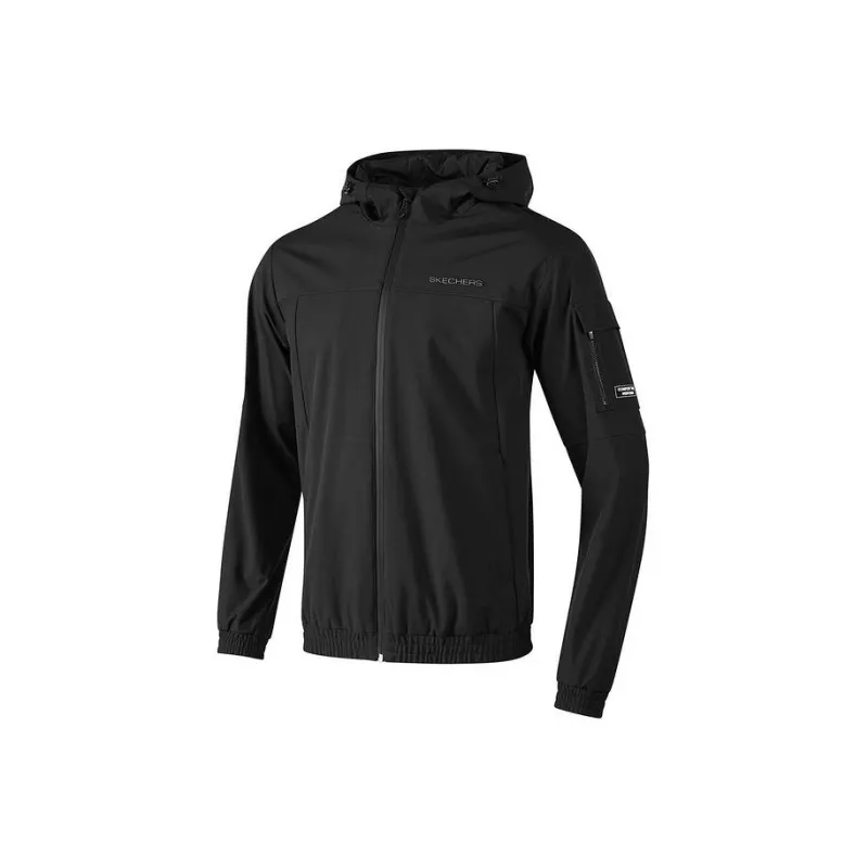 Skechers Jackets Coats Men's Carbon Black-0