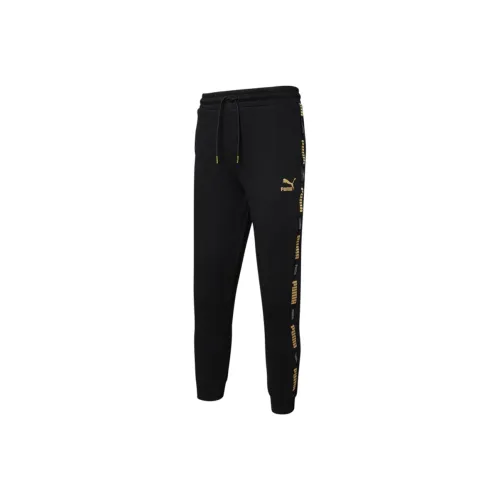 PUMA Knitted Sweatpants Men Black