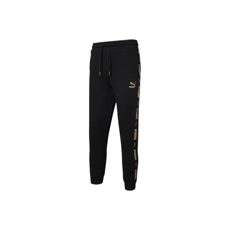 PUMA Knitted Sweatpants Men Black-0