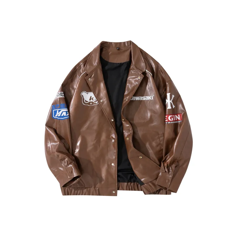 Kawasaki Leather Jackets Unisex-6