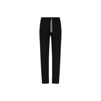 EMPORIO ARMANI Double jersey Joggers With Eagle Logo Patch