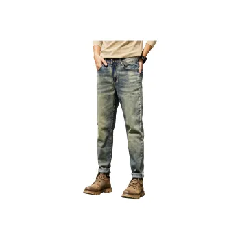 FUERZA Jeans Unisex Yellow Mud Blue
