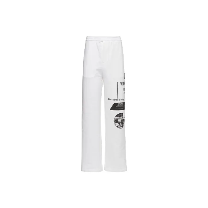 PRADA Casual Pants Men White-0