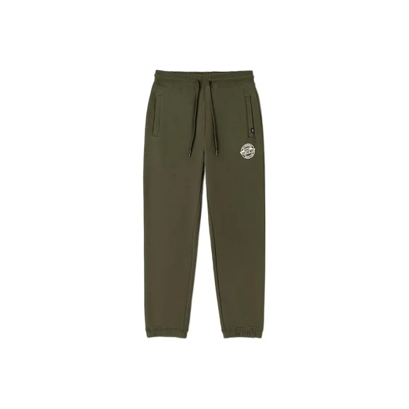 Vans Knitted Sweatpants Men Army Green-0