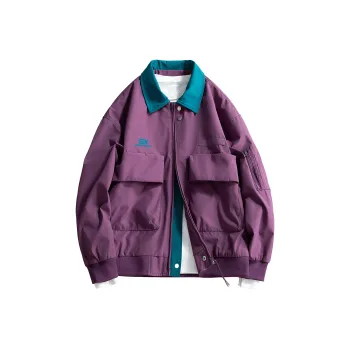 S.k. Manor Hill Jackets Coats Unisex Grape Purple