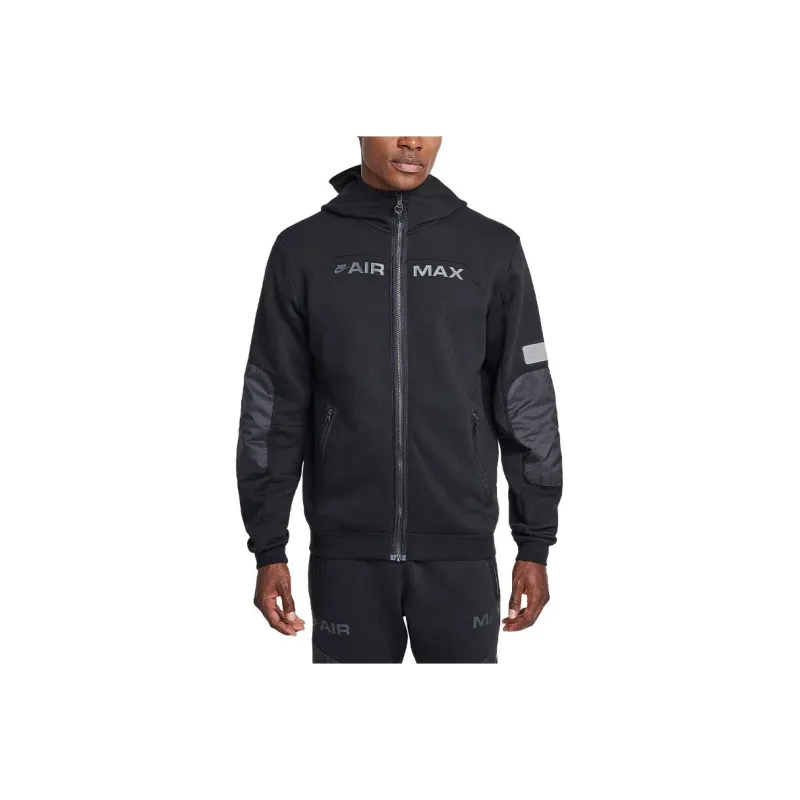 Nike Air Jackets Men Black-0