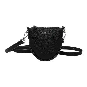 Wenpercy PU Saddle Bag, Shoulder Bag Women's Multicolor