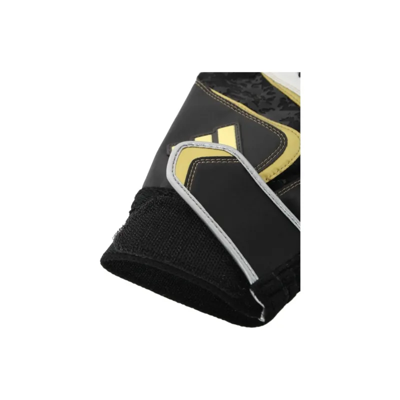 Adidas Baseball Gloves Batter's Glove PU Polyurethane Unisex Black Gold-2