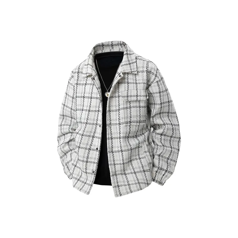 DJ.SPIRIT Jackets Coats Unisex Coffee Brown-2