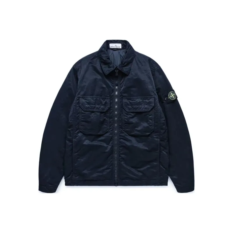 STONE ISLAND Compass patch Shirt Jacket-0