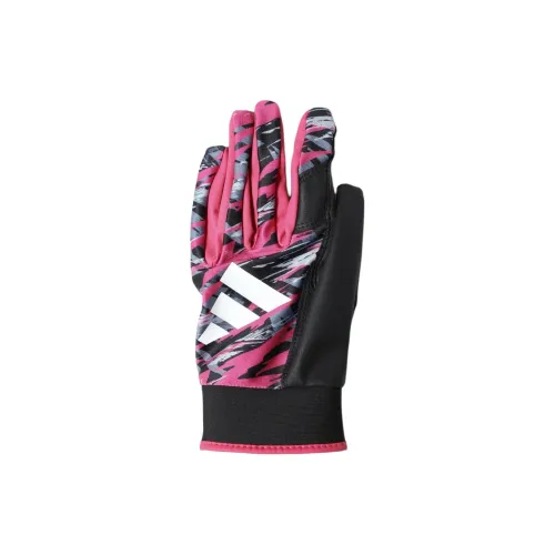 Adidas Baseball Gloves Batter's Glove PU Polyurethane Unisex Pink/Black Color