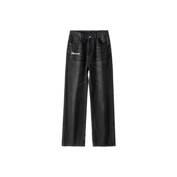 FASTFISH Jeans Unisex Black