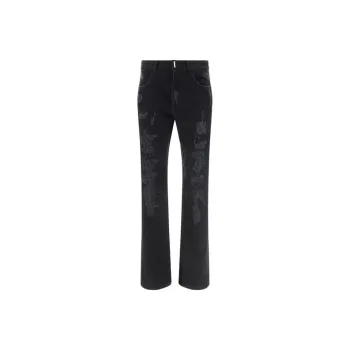 GIVENCHY SS23 Jeans Men's Black
