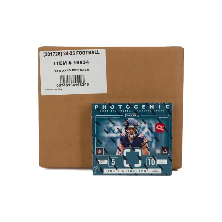 PANINI Photogenic Football Hobby Rugby, Perfect For Photos Sports Cards Whole Box-2