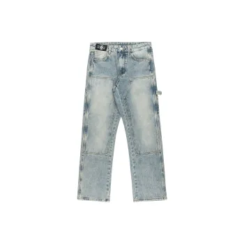 XINYINSU Jeans Unisex Blue