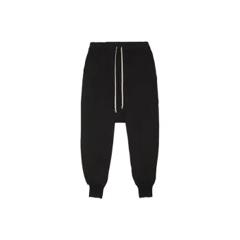 Rick Owens DRKSHDW Knitted Sports Pants Men's Black