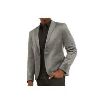 GUESS Jackets Men Gray