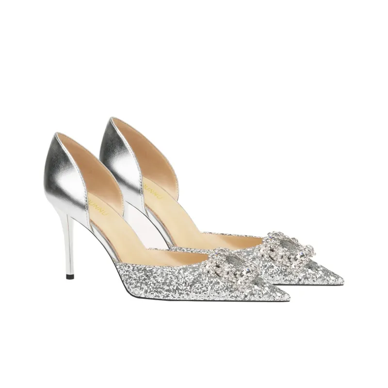Dunnu High Heels Women's Nude-6