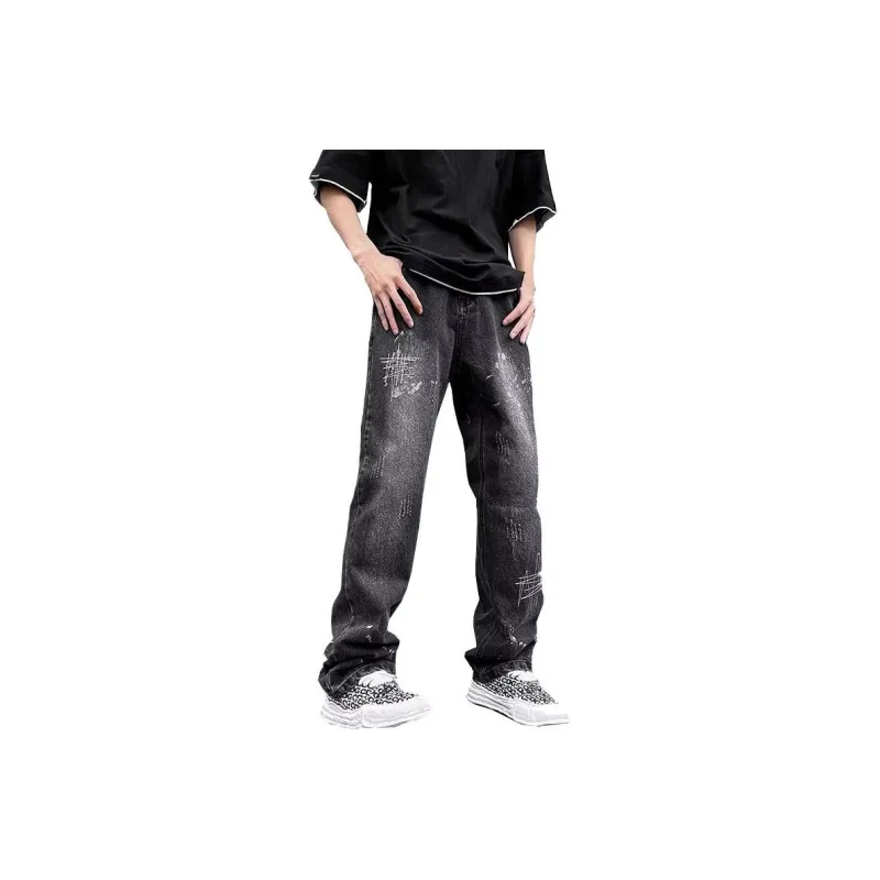 MGXEK Jeans Unisex Black-0