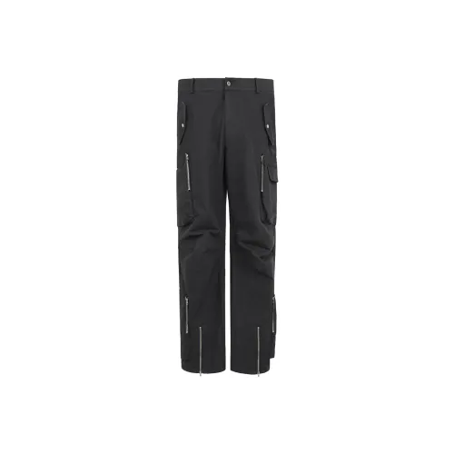 UNDERWATER FW22 Casual Pants Unisex Washed Black