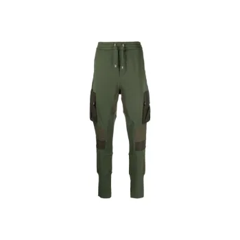BALMAIN Knitted Sweatpants Men Green