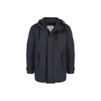 Moncler Parka Coats Men Black