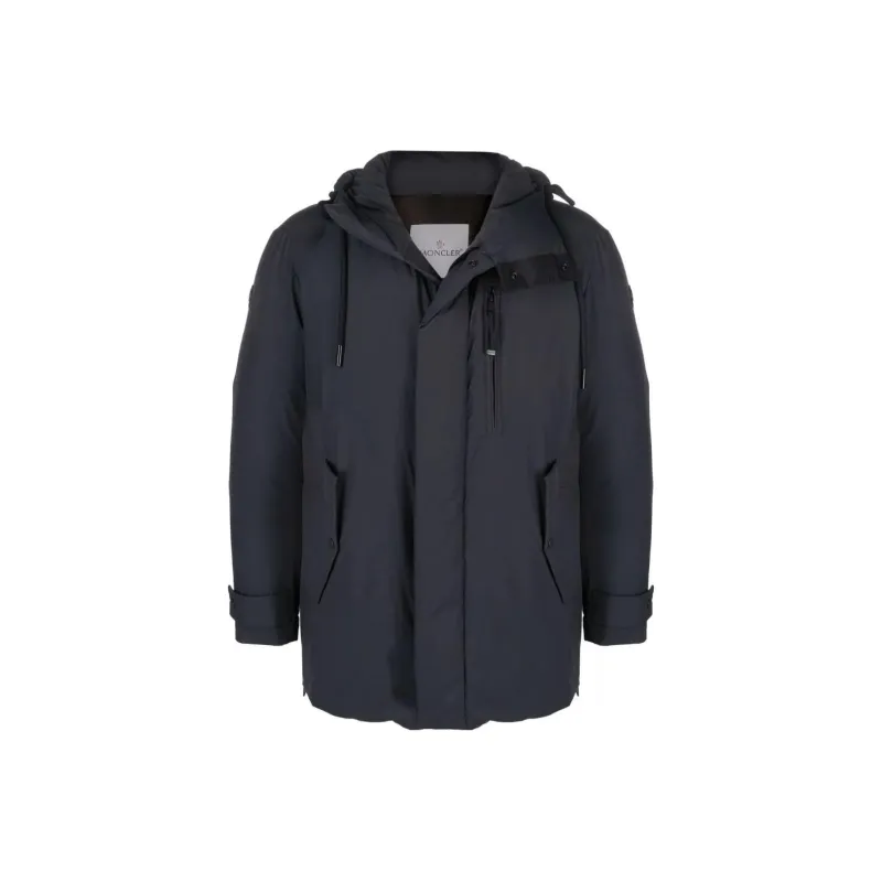 Moncler Parka Coats Men Black-0