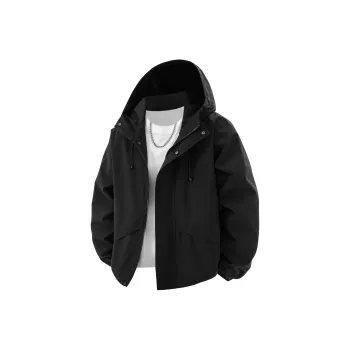 CHEVAL NOIR Jackets Coats Unisex Black