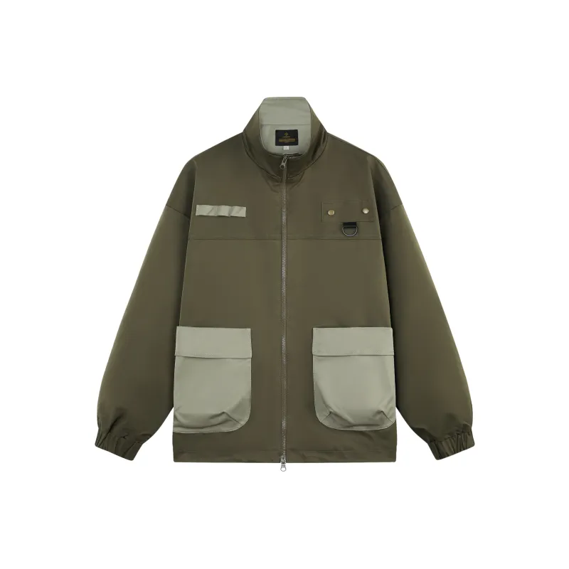 Endless Abyss Jackets Coats Unisex Army Green-0