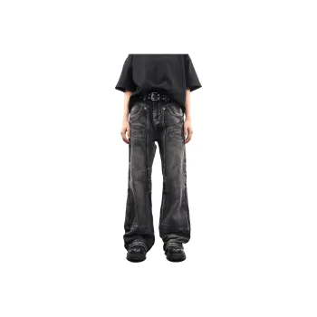 RENBEN Summer Jeans Unisex Gray