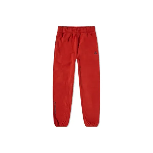 Nike Knitted Sweatpants Men Red