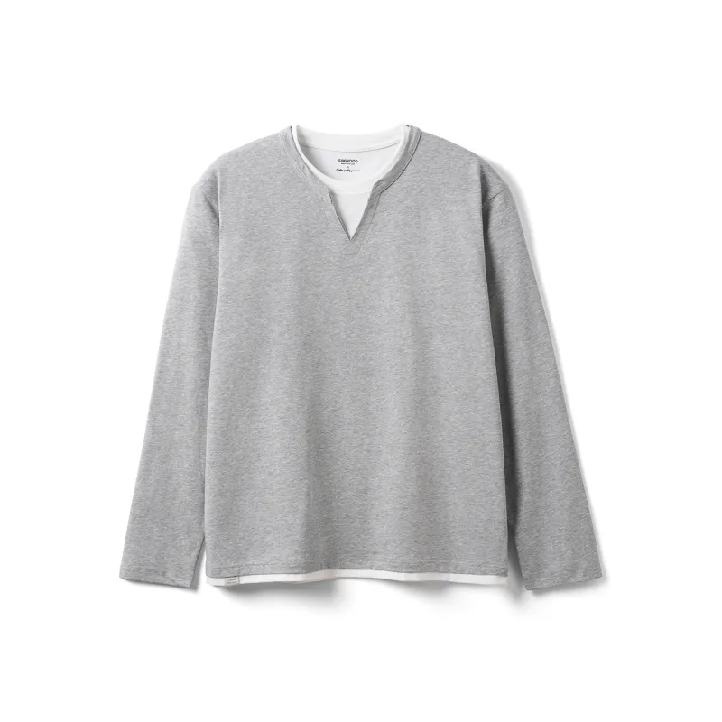 SIMWOOD T Shirts Men-3